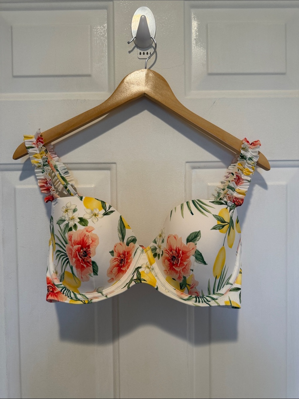 Shade & Shore Ruffled Bikini Top